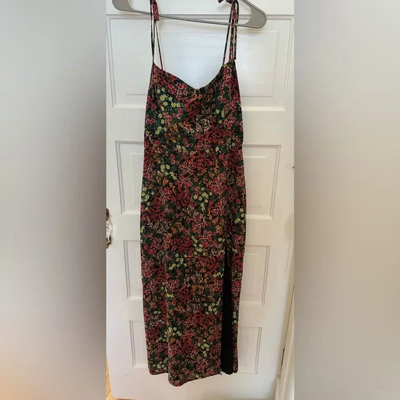 Park & Fifth Pink Red Maxi Slip Dress - Picture 4 of 4